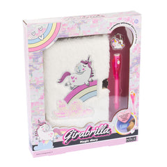 DIARIO MAGICO UNICORNIO PELUCHE CON CANDADO | 1 UNIDADES | (NICE GROUP)