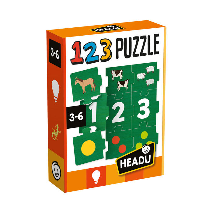 JUEGO HEADU 123 PUZZLE | HEADU | 1 UNIDAD | 8057592354907