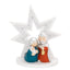 Figura Misterio Plateado 15 cm con Estrella y Caja Bagutta