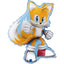 Globo Sonic Tails 84 cm Grabo Balloons
