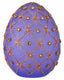 Lámpara huevo de Pascua con luz LED morado Bagutta