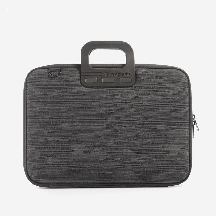 MALETIN BOMBATA VINTAGE 15,6 GRIS CARBON | BOMBATA