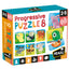 Puzle progresivo 8 piezas HEADU juegos educativos