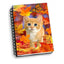 Libreta espiral A6 Fall Kitten Cat 3D ARTGAME