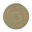 Mantel individual bicolor verde DCASA 35 cm