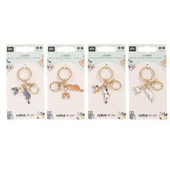 LLAVERO GATOS SURTIDOS | DCASA | ENVASE 12 UDS. UNIDAD | 8410000222692