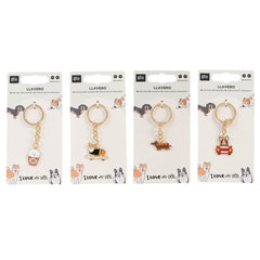 LLAVERO PERROS DIVERTIDOS SURTIDOS | DCASA | ENVASE 12 UDS. UNIDAD | 8410000222739