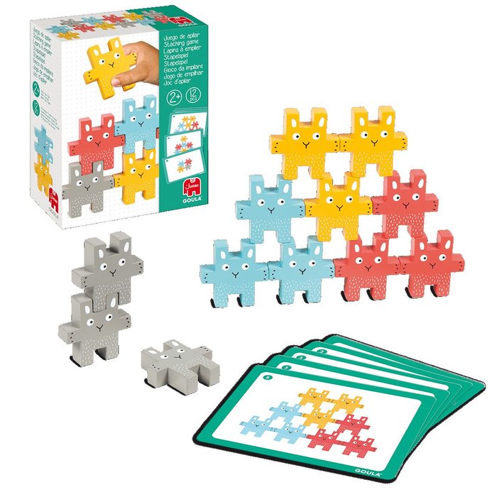 JUEGO JUEGO DE APILAR CONEJITO | GOULA | 1 UNIDAD | 8410446552438