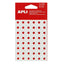 Arandelas de refuerzo translúcidas 13 mm Apli Pack 96 unidades