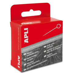 AGUJAS PORTAETIQUETAS 431 100/U | 1 UNIDADES | (APLI)