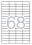 ETIQUETA 48,5X16,9 100H 10490 MULTI3 | 1 UNIDADES | (APLI)
