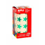 Rollo Gomets Estrella Verde Metalizado Autoadhesivo 19,5mm