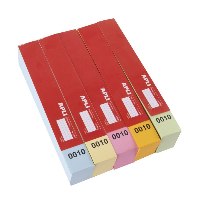 TALONARIO RIFA A-980/5 DE 1 A 5000 | 5 UNIDADES | (APLI)