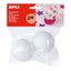 Bolas Porexpan Ø 60 mm Apli Juegos Pack 2 unidades