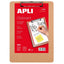 Portafolio Apli A4 madera natural marca Apli