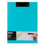 Portanotas Foam con solapa azul A4 - Apli