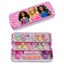 Estuche metálico de maquillaje triple Barbie Airval Maquillaje