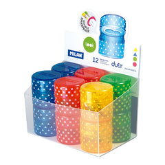 EXP, 12 AFILALAPIZ MILAN DUET LOOK DOBLE CON DEPOSITO | 12 UNIDADES | (MILAN)