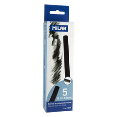 BARRA CARBONCILLO 12-14 MM | 5 UNIDADES | (MILAN)