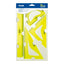 Estuche de Dibujo Flexible 4 Piezas 30CM Amarillo