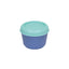 RECIPIENTE ALIMENTOS HERMETICO REDONDO 0,25L AZUL-TURQUESA | MILAN DISEÑO | 1 UNIDAD | 8411574099710