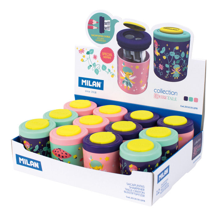 EXPOSITOR 12 AFILALAPIZ 2 USOS SERIE ESPECIAL FAIRY TALE | 12 UNIDADES | (MILAN)