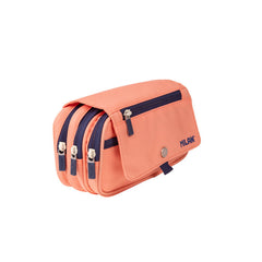 PORTATODO MILAN 4 CREMALLERAS CON SOLAPA 1918 ROSA | MILAN DISEÑO