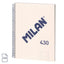 Cuaderno espiral a4+ 80h 95g beige Milan Pack 3