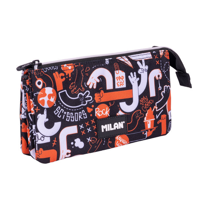 ESTUCHE PORTATODO 5 COMPARTIMENTOS SERIE ESPECIAL FINGERS | MILAN DISEÑO