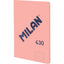 Libreta A5 Encolada Rayado 48H 95 g Colecc 430 1918 Rosa Milan