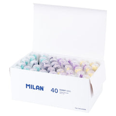 EXP, 40 CINTAS CORRECTORAS CILINDRICAS 5 MM X 6 M SUNSET | 40 UNIDADES | (MILAN)