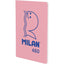 Libreta A5 Grapada Rayado 24H 95 g Rosa Milan
