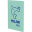 Libreta A5 Grapada Rayado 24H 95 g Verde Milan