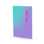 Libreta A4 Encolada Cuadros 5x5 48h Milan Sunset Lila