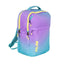 Mochila escolar 5 cremalleras 45x28 Milan Sunset turquesa
