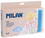 Tizas de colores Milan caja 8 para manualidades y escritura