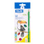 Estuche 12 Lapices de Colores Hexagonales 211 Milan