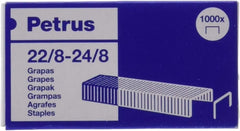 GRAPAS PETRUS 22/8 24/8 20 BLISTER 1000U | 20 UNIDADES | (PETRUS)