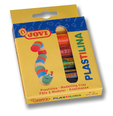 PLASTILINA JOVI 90 6 COLORES SURTIDOS | 1 UNIDADES | (JOVI)
