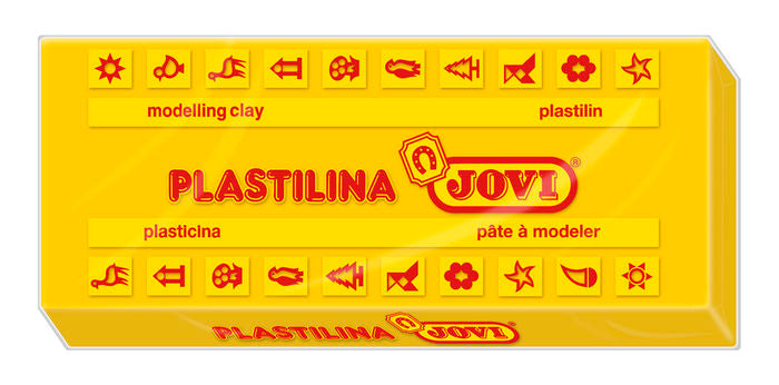 PLASTILINA JOVI 71 AMARILLO OSCURO | 15 UNIDADES | (JOVI)