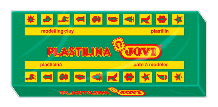 PLASTILINA JOVI 71 VERDE OSCURO | 15 UNIDADES | (JOVI)