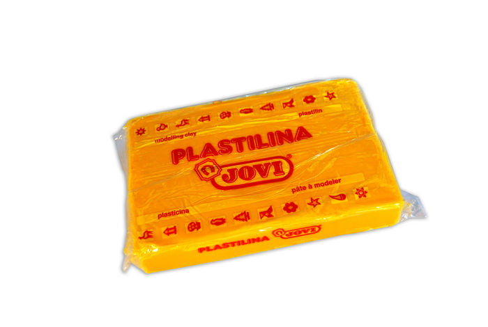 PLASTILINA JOVI 72 AMARILLO OSCURO | 15 UNIDADES | (JOVI)