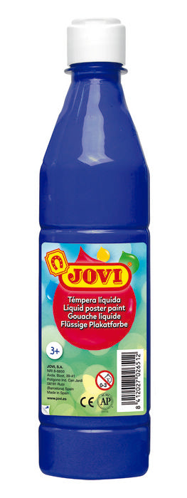 TEMPERA LIQUIDA JOVI 506 500CC AZUL ULTRAMAR | 1 UNIDADES | (JOVI)