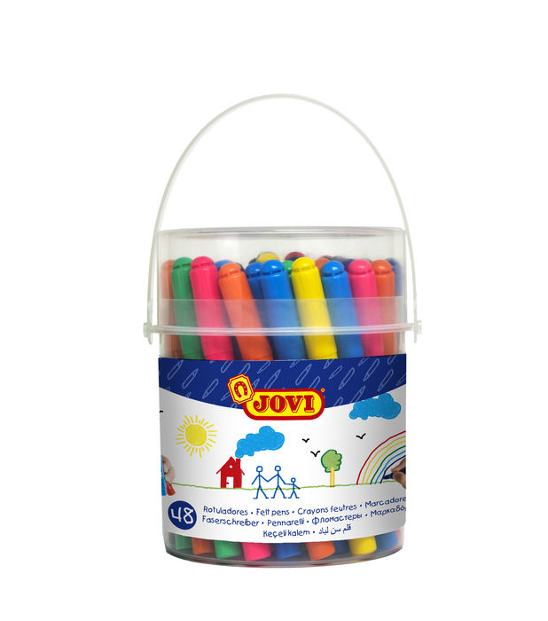 Rotulador Jovi Maxi 1748 Bote 48 Unidades | Jovi | Pack 1 Unidades