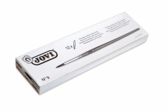 PINCEL ACUARELA JOVI Nº 9 | 12 UNIDADES | (JOVI)