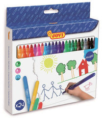 Rotulador Jovi Maxi 1724 C/24 Colores Surtidos | Jovi | Pack 1 Unidades