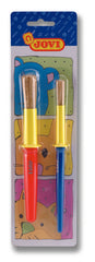 JOVI BLISTER 1 PINCEL ESCOLAR MEDIO + 1 PINCEL ESCOLAR GRUE | 1 UNIDADES | (JOVI)