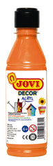 PINTURA JOVIDECOR 250ML NARANJA | 1 UNIDADES | (JOVI)