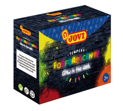 TEMPERA JOVI 504 FLUORESCENTE C/4 COLORES SURTIDOS | 1 UNIDADES | (JOVI)