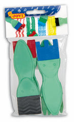 PINCEL INFANTIL ESPATULA B/4 | 1 UNIDADES | (JOVI)